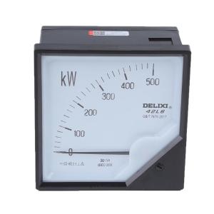 DELIXI(德力西) 指针式交流有功功率表 10kV/100V 30/5A 2.5级 1个