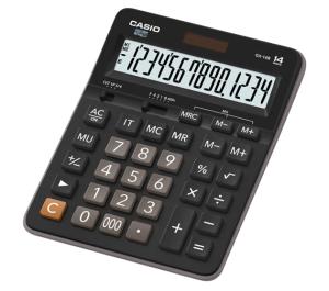卡西欧(CASIO)GX-14B 商务计算器 超大型机 黑色经典款