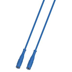 ETA(埃塔) 香蕉插座转香蕉插座测试线 ETA4368-5 1200mm 1000V 15A 蓝色 1根