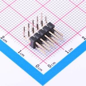 2x5P 间距:2.54mm 方针 弯插