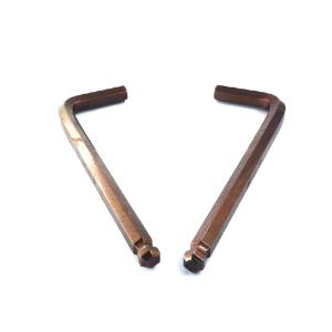 S2超硬英制加长球头六角匙(发红)六角扳手