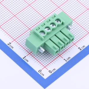 3.5mm 1x4P 排数:1 每排P数:4 螺丝固定