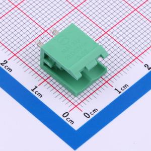 1x2P 5.08mm 排数:1 每排P数:2