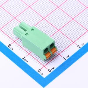 1x2P 3.81mm 排数:1 每排P数:2