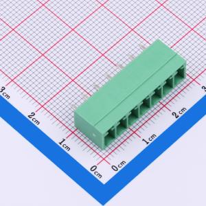 1x7P 3.81mm 排数:1 每排P数:7