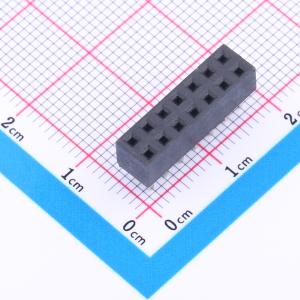 间距:2.54mm 2x7P 直插