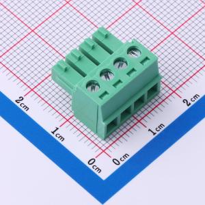 1x4P 3.81mm 排数:1 每排P数:4