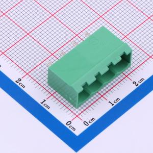 1x4P 5.08mm 排数:1 每排P数:4