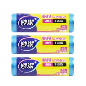 妙洁点断式平底垃圾袋45*50CM中号30只