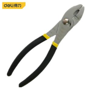得力（deli ）工具锂鱼钳活动钳夹持钳多用钳子 6寸