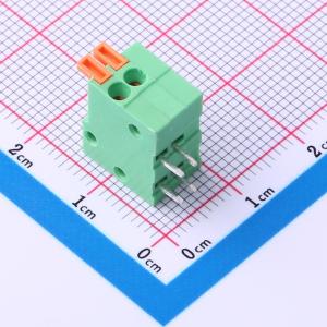 1x2P 2.54mm 每排P数:2 排数:1