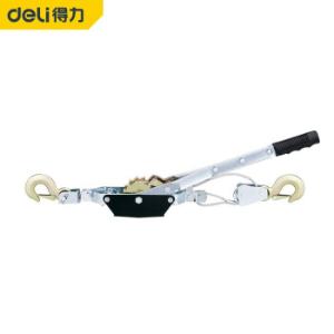 得力(deli)多功能双钩紧线器钢丝绳拉紧器手动收紧器电工拉线紧线器 紧线器1T