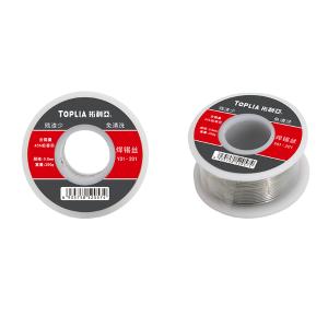TOPLIA(拓利亚) ,0.8mm*200g卷式焊锡丝 带松香 高纯度 免清洗, 200g 焊锡量:99.3%,1个