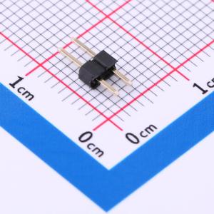 1x2P 间距:2mm 方针 直插