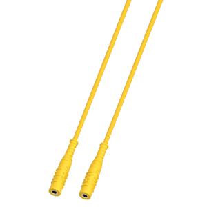 ETA(埃塔) 香蕉插座转香蕉插座测试线 ETA4368-3 1200mm 1000V 15A 黄色 1根