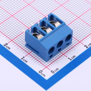 1x3P 5mm 直插 排数:1 每排P数:3