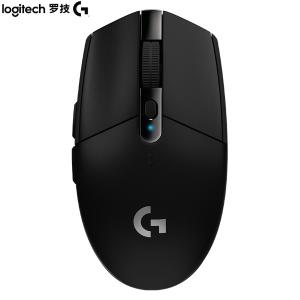 Logitech（罗技） G304 无线游戏电竞鼠标吃鸡鼠标绝地求生FPS鼠标英雄联盟LOL亚索 黑色