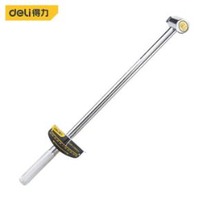 得力（deli）指针式扭力扳手 力矩可调式扳手 0-300N.m