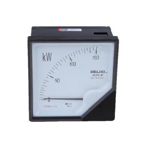 DELIXI(德力西) 指针式交流有功功率表 380V 250/5A 2.5级 1个