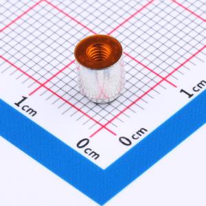 YIYUAN(怡远) 电路板表贴圆螺母柱 PCB贴片连接器 M2.5x5.56xL5+1.53mm 铜镀锡 SMTSOM2.550BTR