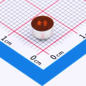 YIYUAN(怡远) 电路板表贴圆螺母柱 PCB贴片连接器 M2x5.56xL2.5+1.53mm 铜镀锡 SMTSOM225BTR