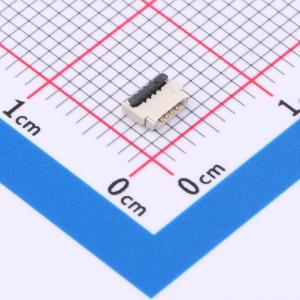 翻盖式 双侧触点/上下接 P数:4P 间距:0.5mm