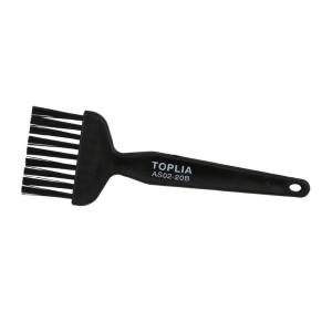 TOPLIA(拓利亚)防静电刷子直柄毛刷静电除尘刷电脑手机清洁工具中型170mm
