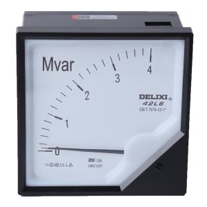 DELIXI(德力西) 指针式交流无功功率表 10kV/100V 250/5A 2.5级 1个