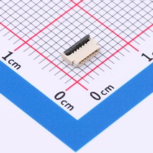 翻盖式 双侧触点/上下接 P数:6P 间距:0.5mm