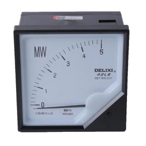 DELIXI(德力西) 指针式交流有功功率表 10kV/100V 300/5A 2.5级 1个