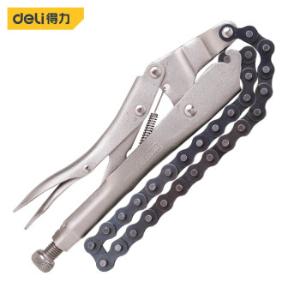 得力（deli ）链条式大力钳多功能工业级18寸链条型管钳扳手钳子工具 链条大力钳