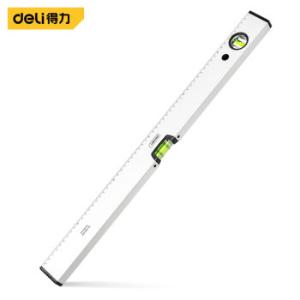 得力（deli ）工具水平尺家用高精度实心多功能直尺测量水平仪水电工装修工具 （新款）高精度无磁性水平尺