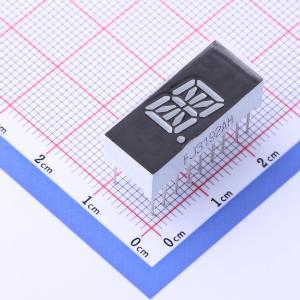 1位0.39英寸 米字管 共阴红光 米字管 数码管