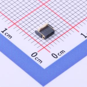 间距:0.5mm P数:4P 翻盖式 下接