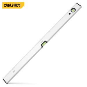 得力（deli ）工具水平尺家用高精度实心多功能直尺测量水平仪水电工装修工具 （新款）高精度无磁性水平尺