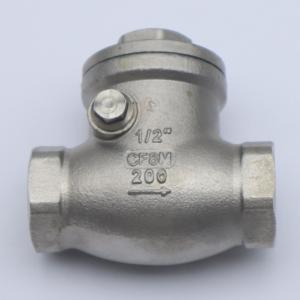 RuiGe(锐阁)304不锈钢内丝止回阀H14W-16P DN15 (ZG1/2)