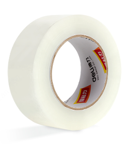 [一条6卷]得力30184 普透明封箱胶带 快递物流打包胶布 45mm*150y*45um