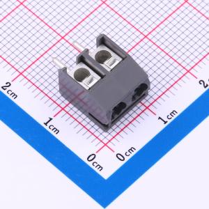 1x2P 5.08mm 直插 排数:1 每排P数:2