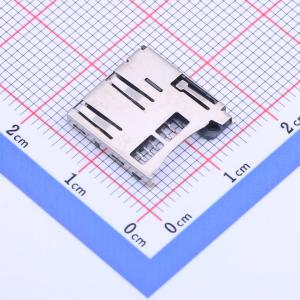 自弹式 MicroSD卡(TF卡) 卡座