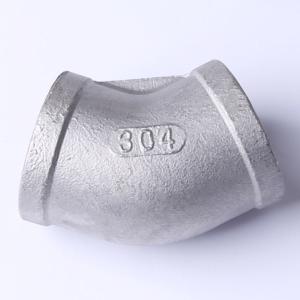 RuiGe(锐阁)不锈钢304内丝弯头45°DN25 1 BSPT(ZG)-6