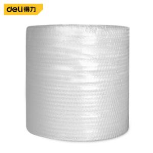 得力（deli ）气泡膜卷装快递打包泡沫垫加厚防摔减震泡泡纸30cm50cm 气泡膜