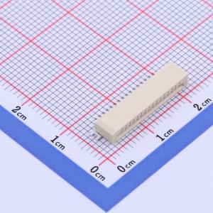 间距:1mm P数:16P 无锁 上接