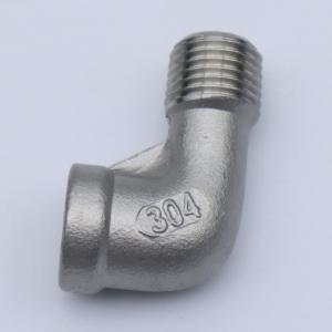 RuiGe(锐阁)不锈钢304内外丝弯头DN8 1/4 BSPT(ZG)-3