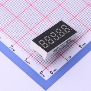 0.20共阴五八红色数码管
