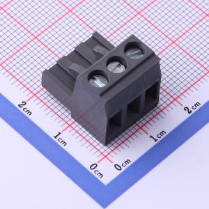 1x3P 5.08mm 排数:1 每排P数:3