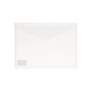 得力5505 文件袋A4透明塑料大容量档案学生用考试试卷资料袋防水加厚按扣拉链多层收纳袋子办公用品