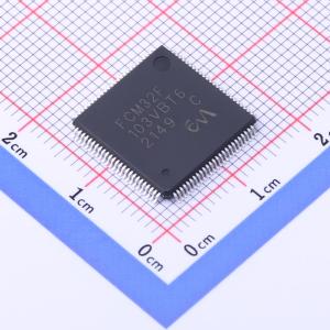 基于 ARM 的高性能 32 位 MCU，具备 USB FS 2.0、CAN 接口、7 个定时器、ADC 以及 9 个通信接口，工作电压 1.8-5.5V