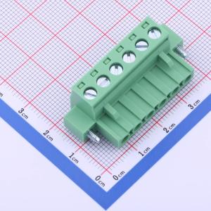 5.08mm 1x6P 排数:1 每排P数:6 螺丝固定