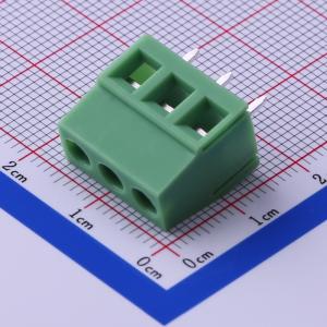 5.08mm 1x3P 排数:1 每排P数:3 直插