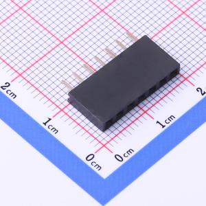 间距:2.54mm 1x7P 直插